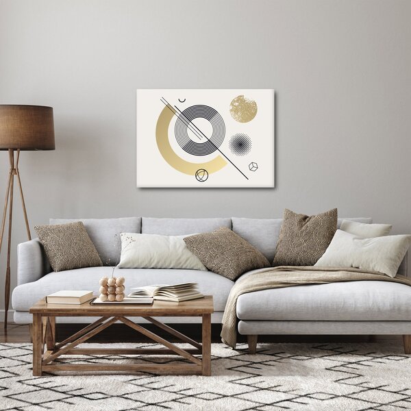 Obraz - Kształty geometryczne N⁰2 (70x50 cm)
