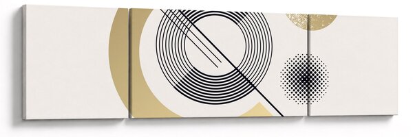 Obraz - Kształty geometryczne N⁰2 (170x50 cm)