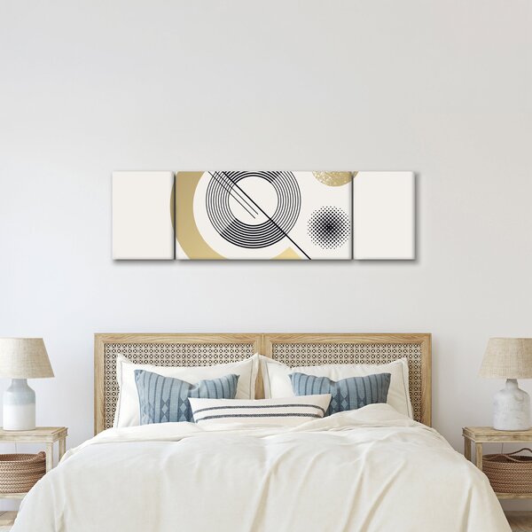 Obraz - Kształty geometryczne N⁰2 (170x50 cm)