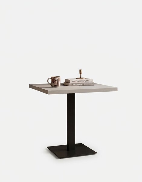 Stolik Square 6 różne dekory loft 80 cm Dąb Kamienny