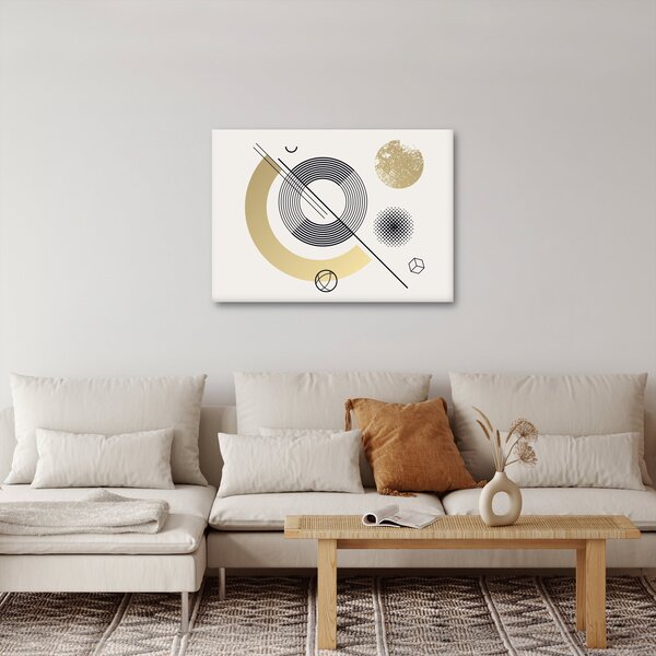 Obraz - Kształty geometryczne N⁰2 (70x50 cm)