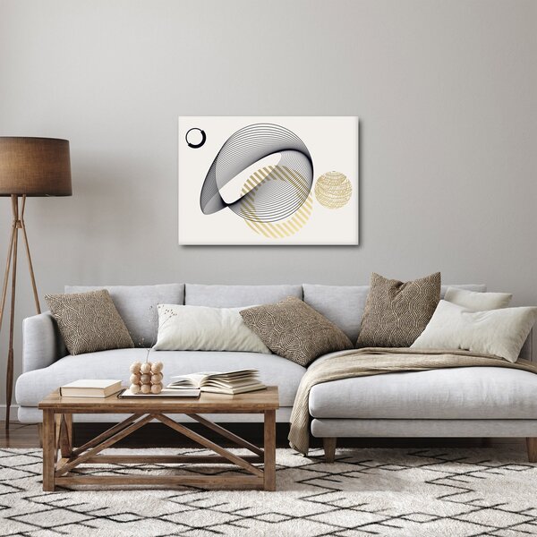 Obraz - Kształty geometryczne N⁰3 (70x50 cm)