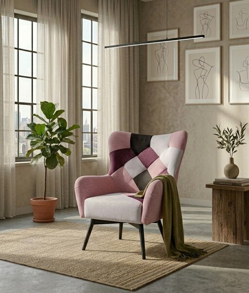 Fotel Tapicerowany Berta3 Buk