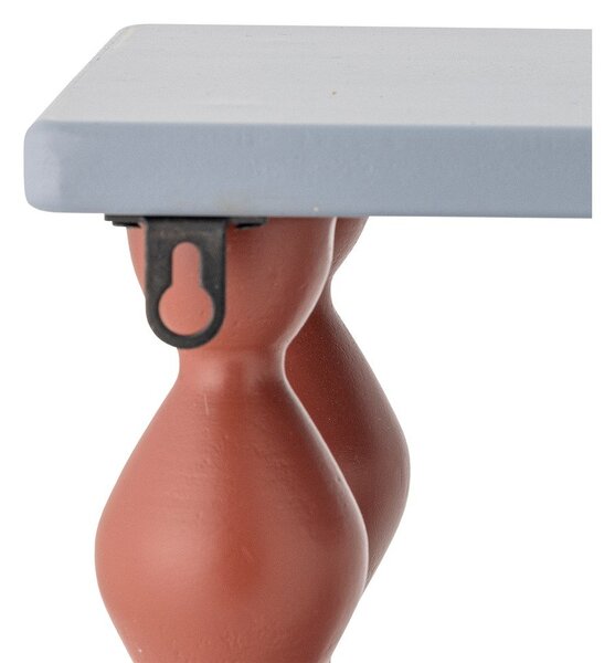 Niebieska wielopoziomowa półka dziecięca 80 cm Bibiola – Bloomingville Mini