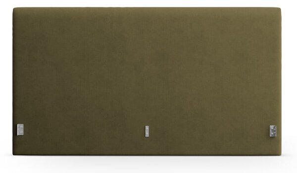 Zielony tapicerowany zagłówek 150,5x100 cm Remo – Micadoni