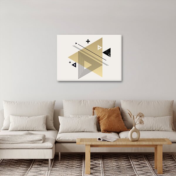 Obraz - Kształty geometryczne N⁰4 (70x50 cm)