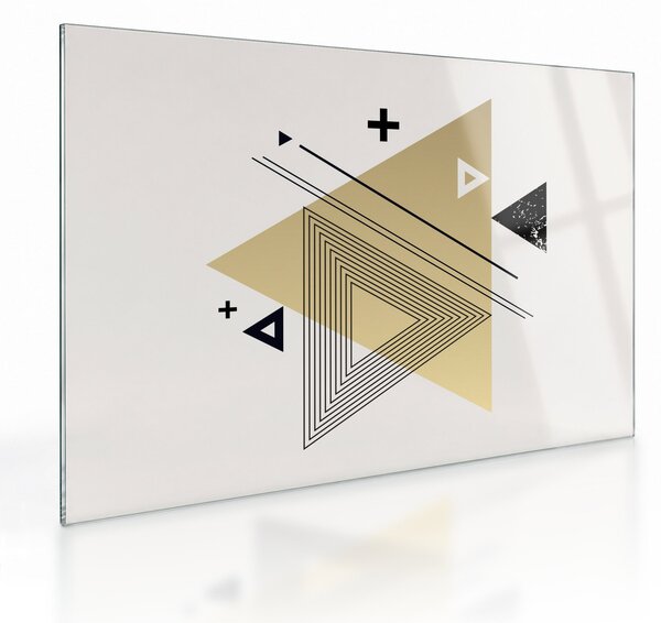 Obraz na szkle - Kształty geometryczne N⁰4 (70x50 cm)