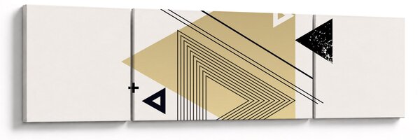 Obraz - Kształty geometryczne N⁰4 (170x50 cm)