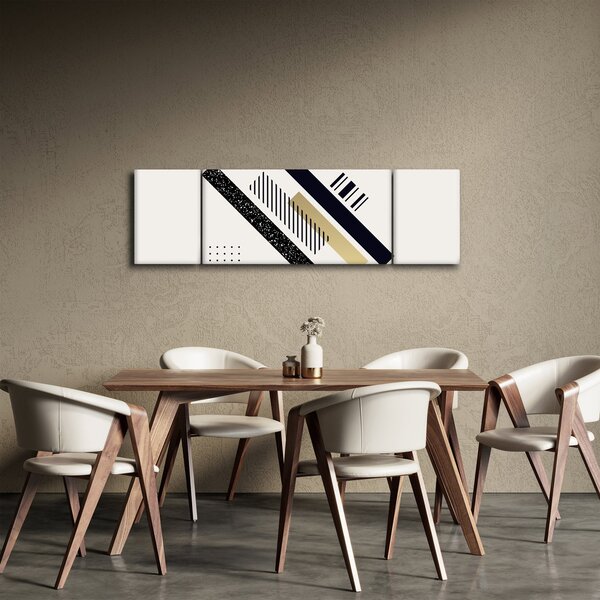 Obraz - Kształty geometryczne N⁰5 (170x50 cm)