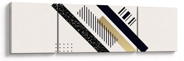 Obraz - Kształty geometryczne N⁰5 (170x50 cm)