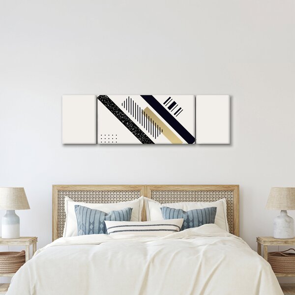 Obraz - Kształty geometryczne N⁰5 (170x50 cm)