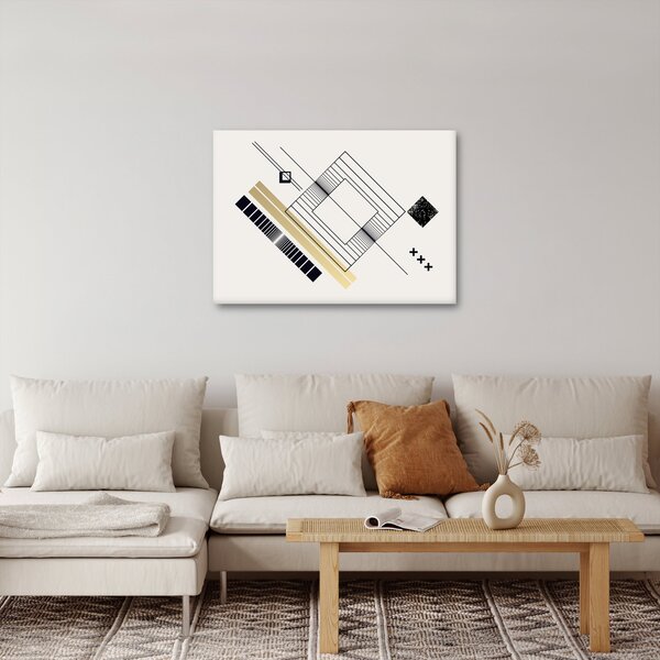 Obraz - Kształty geometryczne N⁰6 (70x50 cm)