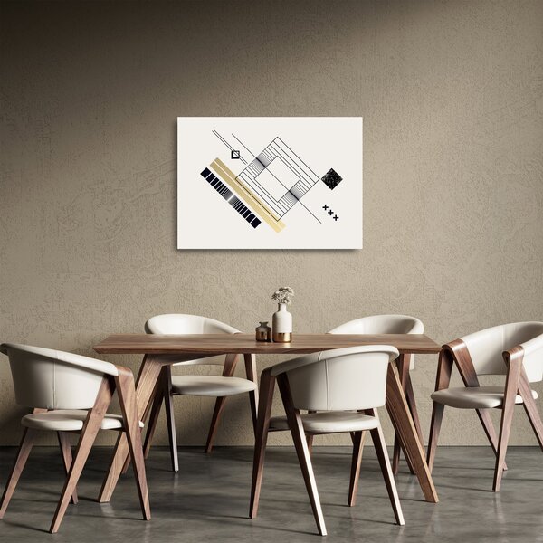 Obraz na szkle - Kształty geometryczne N⁰6 (70x50 cm)