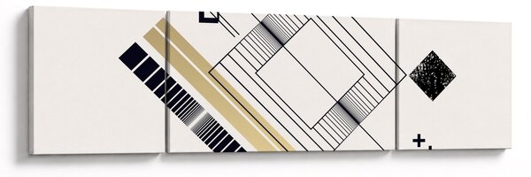 Obraz - Kształty geometryczne N⁰6 (170x50 cm)