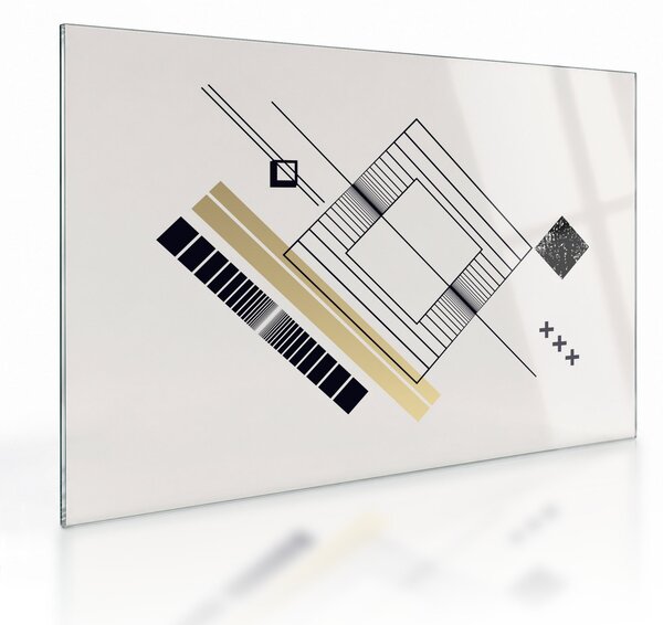 Obraz na szkle - Kształty geometryczne N⁰6 (70x50 cm)