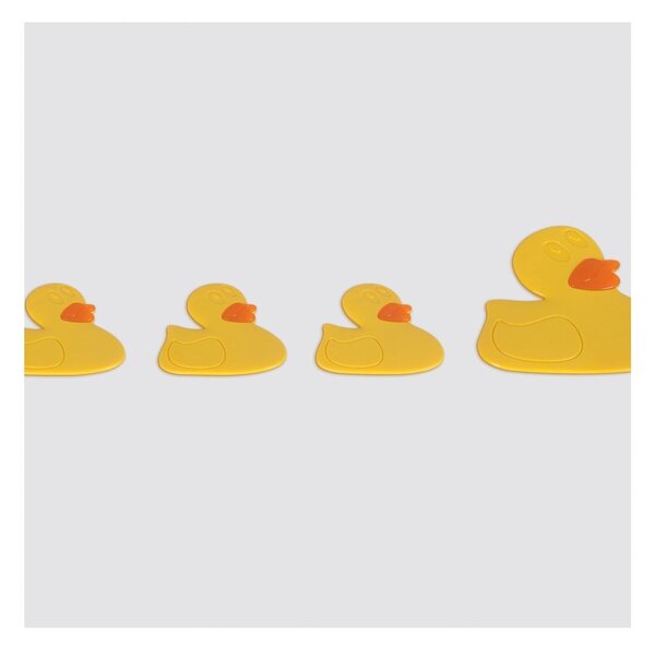 Dziecięce maty antypoślizgowe do wanny 6 szt. 12x12,5 cm Duck – Spirella