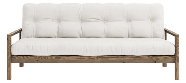 Kremowa rozkładana sofa 205 cm Knob – Karup Design