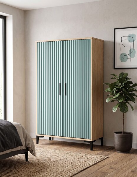 Komoda K2DA Dąb Kamienny Dona 90 cm Kaszmir