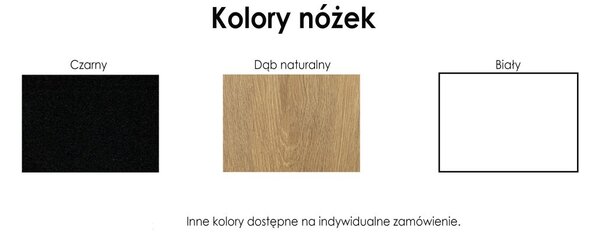Zestaw Stolików Nina Różne dekory 70+50 cm Dąb Kamienny