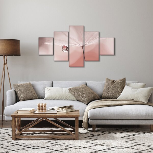 Obraz - Kropla rosy (125x70 cm)