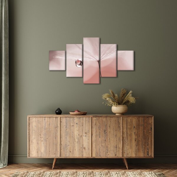 Obraz - Kropla rosy (125x70 cm)