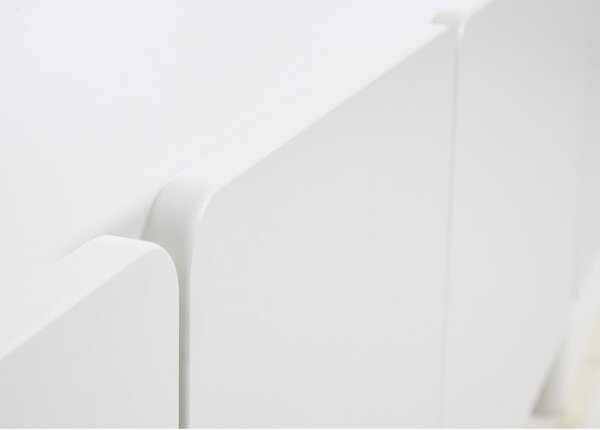 Biała komoda 160x70x45 cm Bera – Unique Furniture
