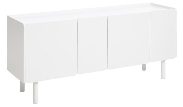 Biała komoda 160x70x45 cm Bera – Unique Furniture
