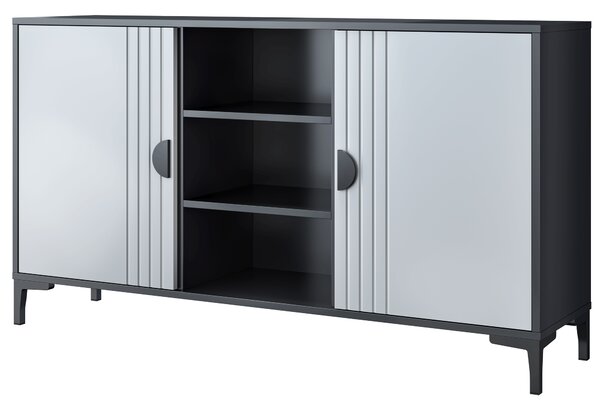 Komoda B Czarna OKX 150 cm