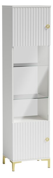 Witryna 1D do salonu Biała Sona 50 cm