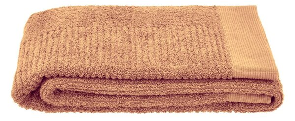 Żółty bawełniany ręcznik kąpielowy frotte 70x140 cm Classic – Zone