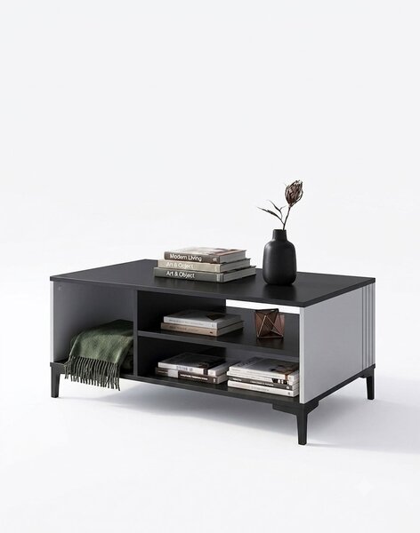 Stolik do salonu Czarny OKX 110 cm