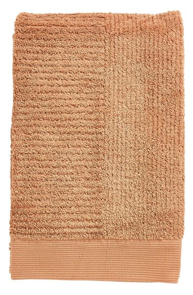 Żółty bawełniany ręcznik kąpielowy frotte 70x140 cm Classic – Zone
