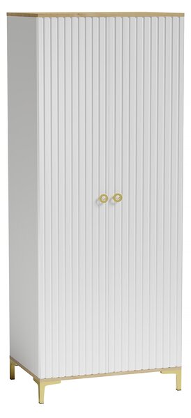 Szafa 2D Voca Biała Dąb Hamilton 80 cm