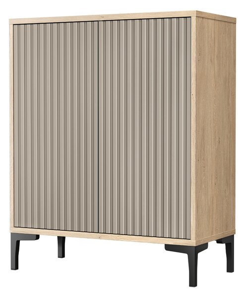 Komoda C Dąb kamienny Olo 80 cm Kaszmir