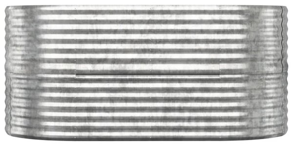 Podwyższona donica, stal ocynkowana 152x80x68 cm