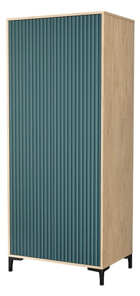 Szafa 2D do salonu Dąb Kamienny Olo 80 cm Kaszmir