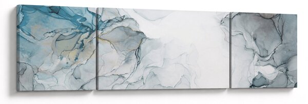 Obraz - Niebieski marmur (170x50 cm)
