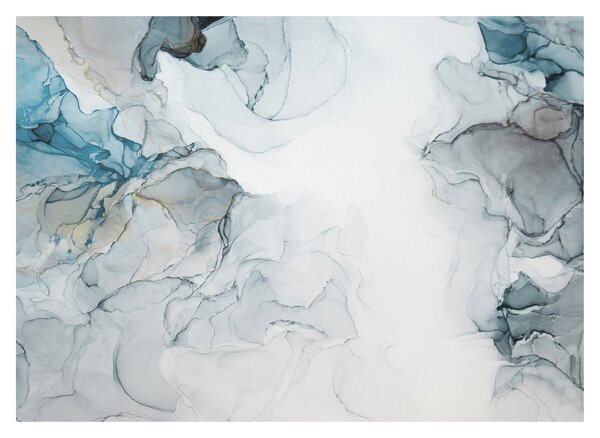 Obraz - Niebieski marmur (70x50 cm)