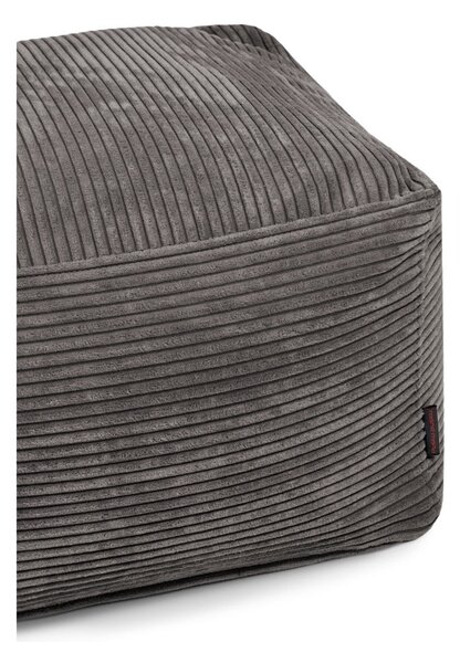 Fioletowy sztruksowy worek do siedzenia Softbox MooG – SLOWDOWN