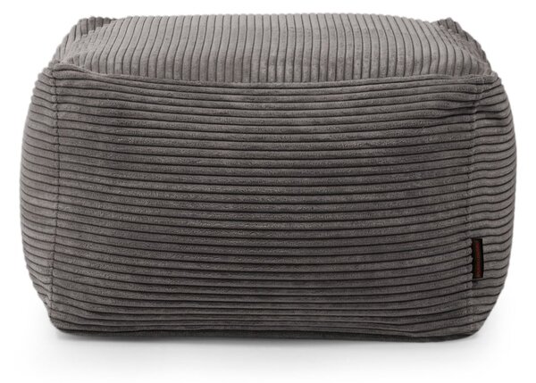 Fioletowy sztruksowy worek do siedzenia Softbox MooG – SLOWDOWN