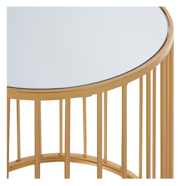 Okrągłe stoliki ze szklanym blatem zestaw 2 szt. ø 45 cm Avantis – Premier Housewares