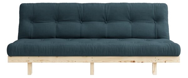 Sofa rozkładana Karup Design Lean Raw Petrol Blue