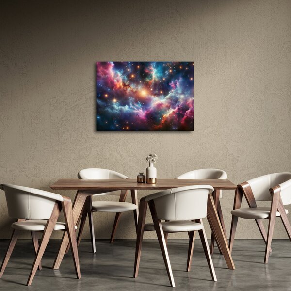 Obraz - Ciemny kosmos (70x50 cm)