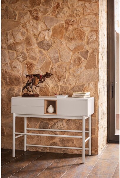 Kremowa konsola 35x120 cm Corvo – Teulat