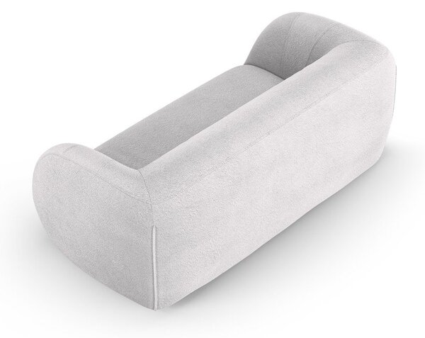 Jasnoszara sofa z materiału bouclé 210 cm Essen – Cosmopolitan Design