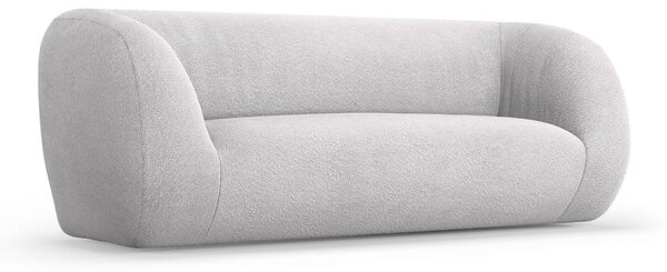 Jasnoszara sofa z materiału bouclé 210 cm Essen – Cosmopolitan Design