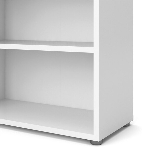Biały regał modułowy 89x222 cm Prima – Tvilum