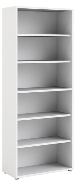 Biały regał modułowy 89x222 cm Prima – Tvilum
