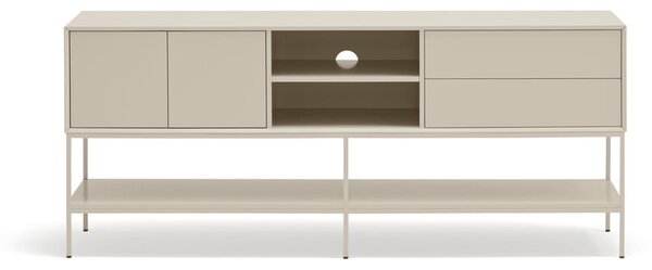 Kremowa szafka pod TV 175x74x45 cm Platt – Teulat