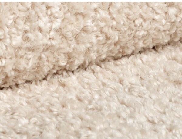 Beżowa sofa modułowa z materiału bouclé 188 cm Bellis – Micadoni Home